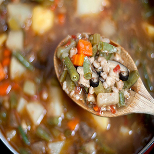 Porcini Mushroom and Barley Soup