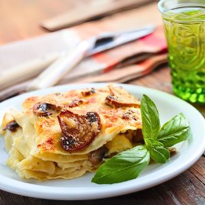 Creamy Mushroom Lasagna